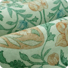Verena Washable Vintage Floral Butterfly Light-Green Rug Area Rugs Lahome