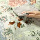 Vernay Washable Forest Woodland Light Green Rug Area Rugs Lahome