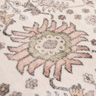 Aurelie Washable Vintage Boho Floral Pink Rug Area Rugs Lahome
