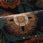 Amelie Washable Vintage Sunflower Floral Black Runner Rug Area Rugs Lahome