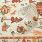 Violette Washable Halloween Pumpkin Yellow Rug Rugs Lahome