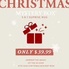 Xmas Mystery Washable Rug Box - Starting at $9.99 Rugs Lahome 5' x 7' - #1