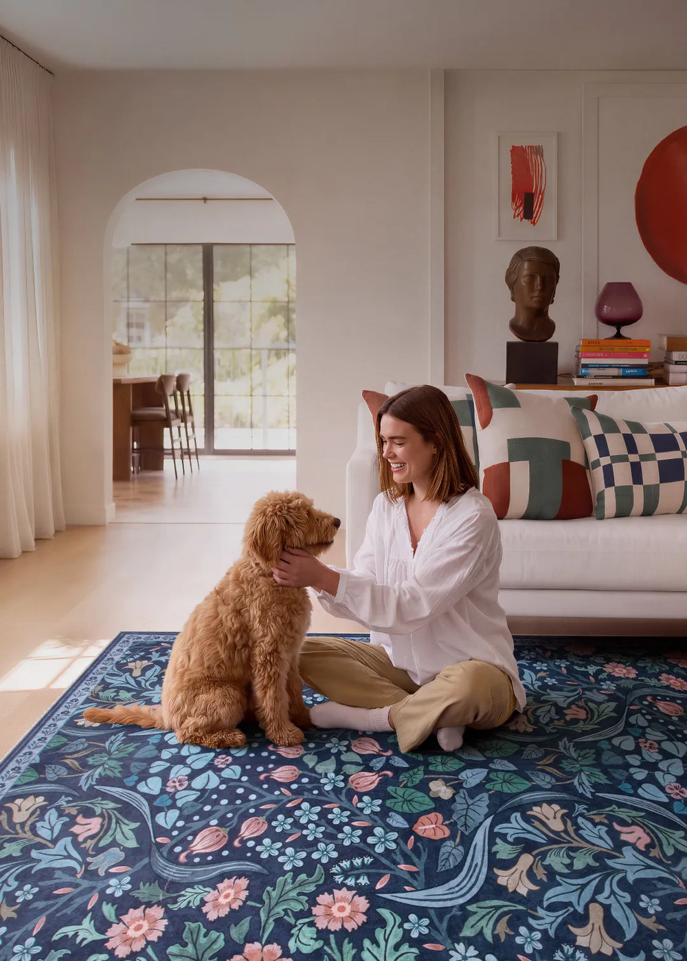 Rug Styling Inspiration & Real Homes - Lahome