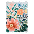 Ondine Washable Modern Botanical Floral Blue Rug Rugs Lahome 8' x 10'