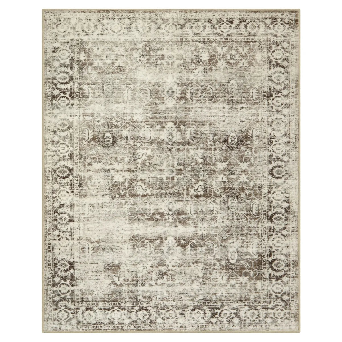 Margot Vintage Distressed Beige Area Rug