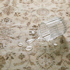 Mirae Washable Vintage Persian Ivory Rug Area Rugs Lahome