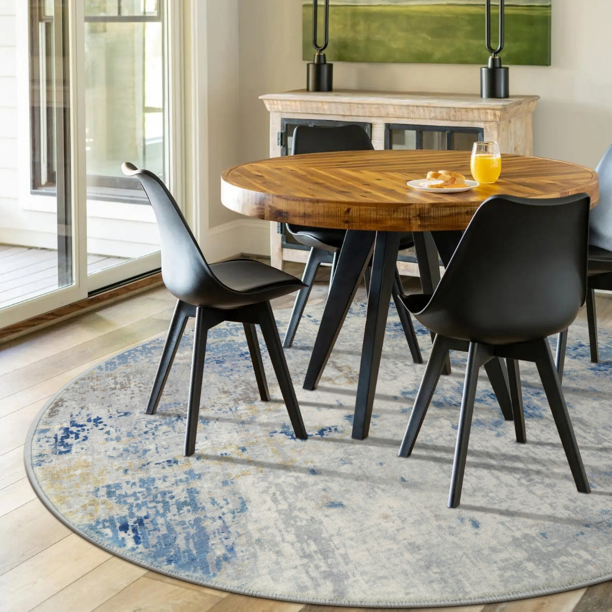 Modern Abstract Area Rug