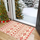Modern Rustic Farmhouse Moroccan Tribal Style Rug