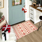 Modern Rustic Farmhouse Moroccan Tribal Style Rug