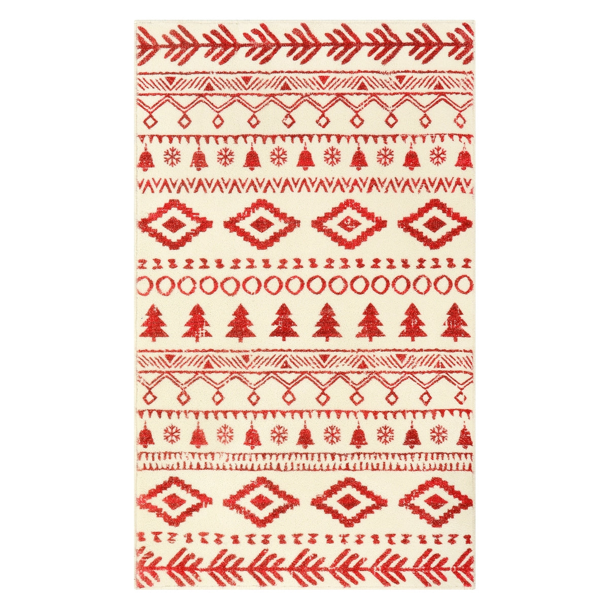 Modern Rustic Farmhouse Moroccan Tribal Style Rug
