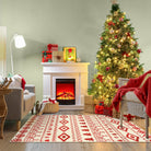 Modern Rustic Farmhouse Moroccan Tribal Style Rug