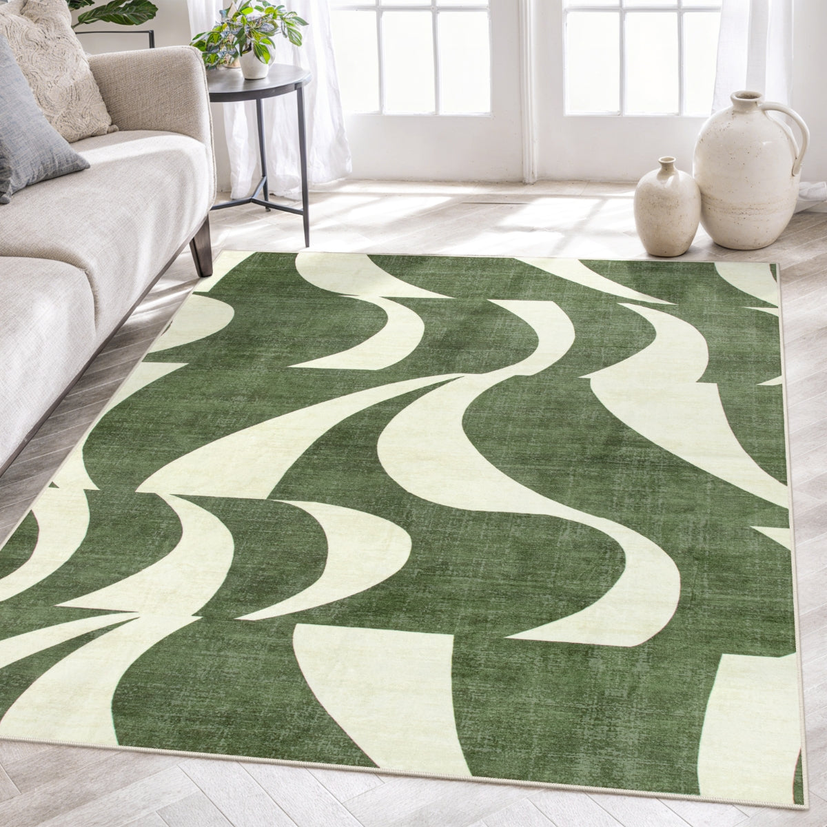 swirl rug pattern