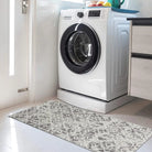 Sierra Moderner Stil Marokkanisches Muster Waschbarer Teppich in Grau Area Rugs Lahome
