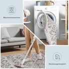 Sierra Moderner Stil Marokkanisches Muster Waschbarer Teppich in Grau Area Rugs Lahome