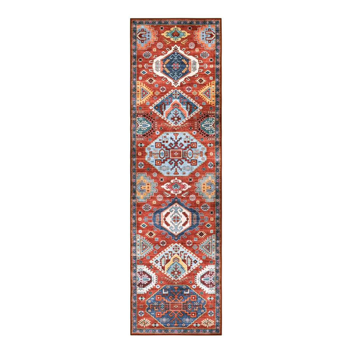 Persian Oriental Design Red Non-Skid Area Rugs – Joanna Home