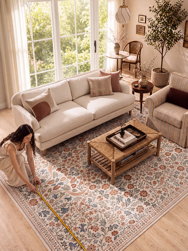 Lahome rug styling and home guidance