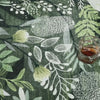 Alma Washable Modern Natural Botanical Floral Black Rug Area Rugs Lahome