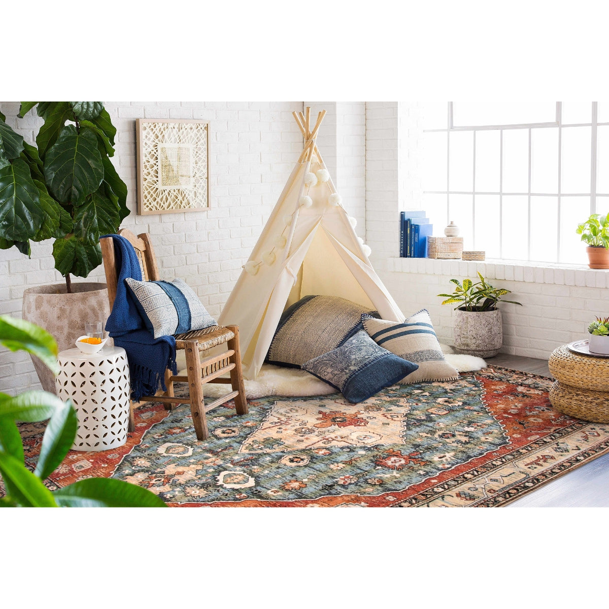 The Best Affordable Boho Area Rugs from Loloi - Sprucing Up Mamahood